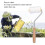 2Pcs Beekeeping Uncapping Needle Roller Kit for Honey Extracting, Home Garden Bee Tools 5