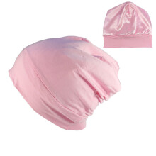 Soft And Breathable Cotton Wide Brimmed Beanies For-Light Gray
