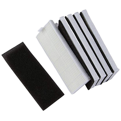 NEW 40pcs Sponge + 40pcs Hepa Filter for Replacement Chuwi  A4 Robot Vacuum Cleaner 1