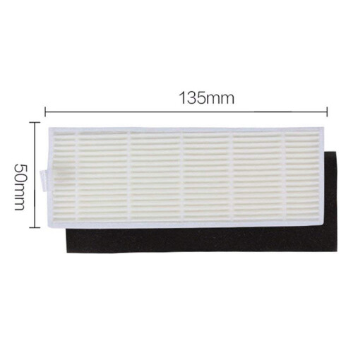 NEW 40pcs Sponge + 40pcs Hepa Filter for Replacement Chuwi  A4 Robot Vacuum Cleaner 2