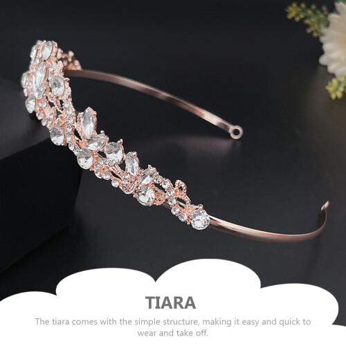 Delicate Gouden Tiara Met Glanzende 2