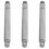 3X Titanium Outdoor Edc Toothpick Bottle Fruit Fork Camping Tool Toothpick-Holder 1