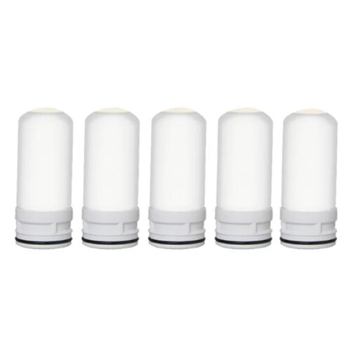 15 Pcs Replacement Inner Ceramic Filter Filter Elements for Faucet Water Purifier Kitchen Tap Washable Filtro Rust 1