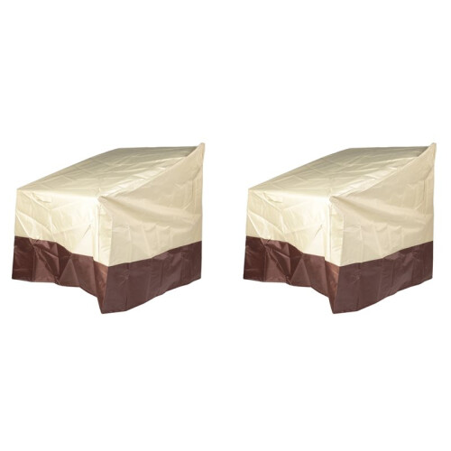 Capa de Cadeira Adirondack de 4 Pacotes para PáTio Externo 31X33X36 Polegadas Capa para Cadeira de PáTio Externa Resistente 420D, ImpermeáVel Ao Ar