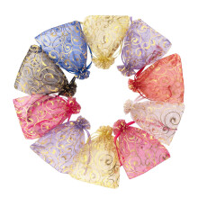 100St Organza Koordzak Voor Cadeau, Snoep En Sieraden Opbergzak