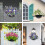 (12inch) Flower Planter Liner - Moisture Locking Soil Cover 10