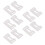 New 10Pcs 28 Teeth Zirconia Ceramic Clipper Blade Suitable for  Senior Clipper 1