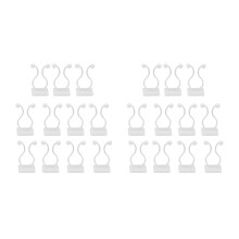 100PCS Invisible Wall Vines Fixture , Plant Climbing Wall Fixture Clips, for Home Garden Wall Sticky Hook Middle