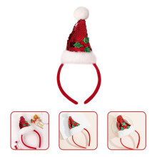 1Santa Hoed Hoofdband Vrouwen Kleurrijk Feestelijk