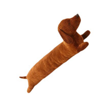 Dackel-Hunde-Plüsch-Umarmungskissen, Weich Gefüllt, Dekokissen, Tierkissen für Sofa, Heimdekoration, Geschenke für Kinder, 50 cm
