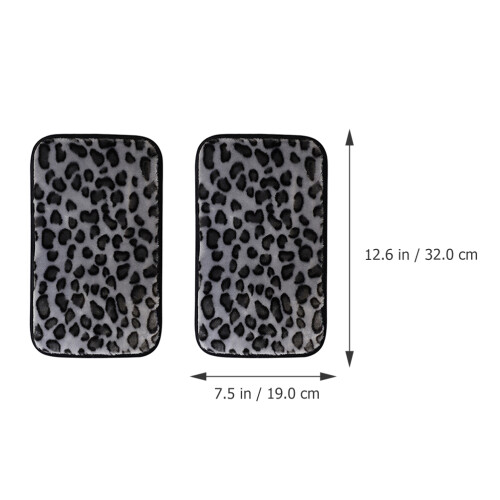 2St Center Console Cover Grijs Voor Auto Interieurdecoratie 1
