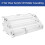 3X 3 Tier Clear Acrylic CD Holder Cascading CD Storage Rack 7