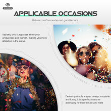 1All-Match Sunglasses Lichtgewicht St Bril Feest En Strand