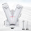 2X Double FlagPole Bracket Holder, V Shape Aluminum Alloy Flagpole Wall Mount Bracket Windproof Flag Bracket Mounting 5