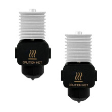 2PCS Hotend for A1/A1 /A2L High-Temp High-Speed Hardened Steel 3D Printer Parts with Silicone Socks 0.2MM
