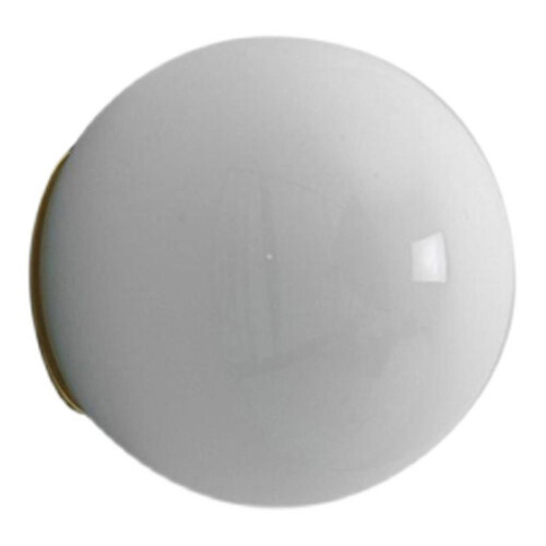 White Round Glass Wall Lamp: Modern Bubble Lights for Bedroom and Study 1