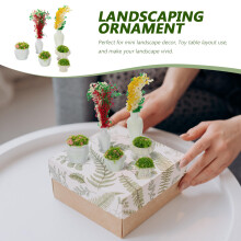 6St Kunstbloemen Voor Modelbouw En Mini Decoratie