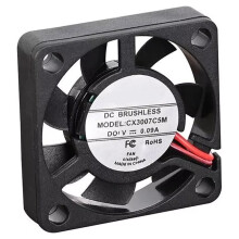 1 Piece Cooling Fan 2wire 30x30x7mm 3007 30mm Fan 24V 3D Printer Fan Card Fan DIY Accessories
