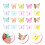 80St Kleine Haarclips Plastic Voor Vrouwen & 7