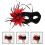 1Rood Kanten Maskerade Masker Feest En Dames 7