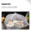 6St Zwarte Eettafel Mesh Covers Voor Voedselbescherming 5
