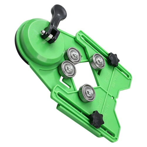 Tile Drilling Positioning Tool With Suction Cup Adjustable Drill