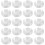 20 Pcs Small Round Transparent Plastic Coin Capsules Box 40mm 1