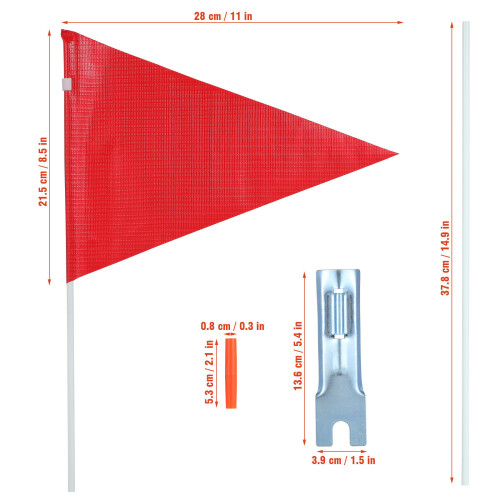 2Sets Rood Met Stevige Voor Kinderveiligheid 1