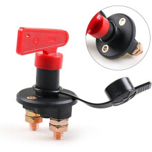 12V/24V Batterietrennschalter - Hauptbatterietrennschalter für Auto, Wohnmobil, Boot, ATV, Fahrzeug, LKW