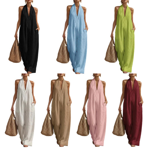 Combinaison élégante en polyester pour tenue de bureau-Vert L 2