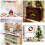 2X Corredor de Mesa de Natal, Toalhas de Mesa Bordadas com Folhas de Azevinho Poinsétia para DecoraçõEs de Natal 15 X 53 Polegadas 3