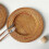 Prato de Vime Natural Feito À Mão de 13 Polegadas, Jogo Americano Redondo Decorativo, Bandeja para Servir Pão e Lanches, Decoração de Mesa 3