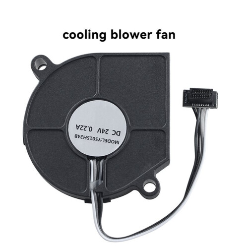 5015 Cooling Fan for Bambu P1S/P1P 3D Printer Replacement Hotend Fan Stable Performance 3D Printing Accessories 2