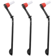 3X 2 in 1 Coffee Machine Brush Nylon Espresso Coffee Grinder Brushes Coffee Spoon Machine Group Kitchen Tools