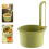 2025 New Faucet Hanging Strainer,Kitchen Sink Drain Strainer,Press Automatic Dumping Kitchen Draining Basket Green 7