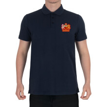 Fan Originals Manchester Crest Polo Shirt Navy 3XL