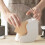 2X Coffee Filter Holder,Coffee Paper Storage Container Dispenser Rack Shelf for ,Chemex 5