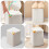 1Press Trash Can Wit, Stevig En Voor Papier En 4