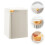 1Press Trash Can Wit, Stevig En Voor Papier En 11