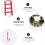 1Set Mini House Christmas Ornaments Creatieve Scènes En Props 4