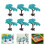 6St Miniatuur Dennenboom Versiering Van Duurzaam Plastic 10