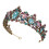 1Wedding Tiara Lichtgewicht Kroon Handgemaakt Decor 1