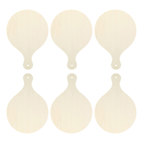 6St Snijplank Set Met Handvat, DIY Graffiti En Serveerplank