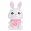 Creatieve Bunny Munt Bewaarpot Voor Kinderkamer 1