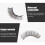 Zwarte 3D Extensions Voor Natuurlijke Make-Up Look 4