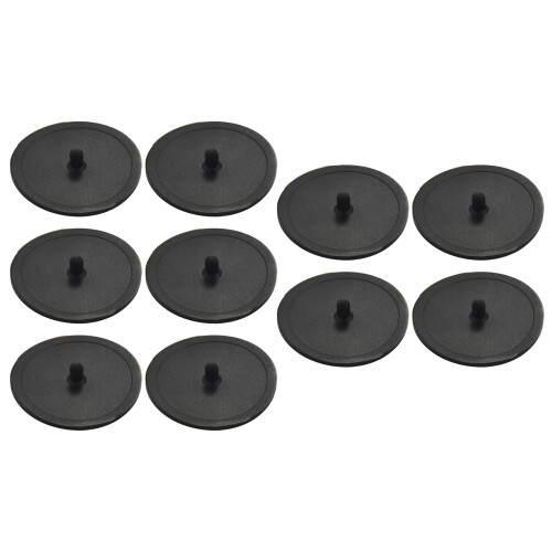 10X Blind Filter Backflush Disk Rubber for Espresso Machines Brewing  Backwashing Gasket