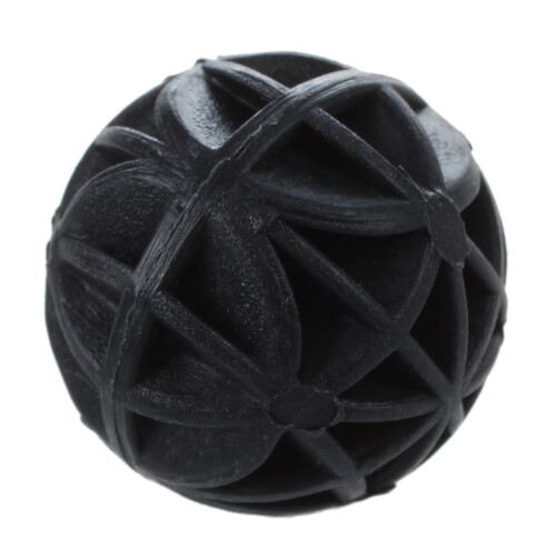 100 Pcs 18mm Diameter Black Bio Balls for Aquarium Pond Filter 1