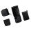 Silicone Cover For Pocket 4 Camera AntiSlip Case-Black Color 1
