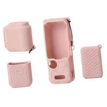 Shockproof Silicone Case Protector For Pocket 4-Pink Color