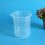 Kitchen Lab Graduated Beaker Clear Plastic Measuring Cup Thicken with Cap Measuring Jug 200ML 4Pcs 5